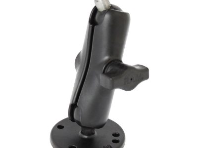 RAM® Drill-Down Double Ball Mount with 1/4″-20 Stud – B Size Medium