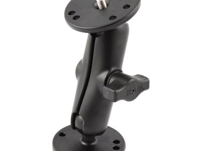 RAM® Double Ball Mount with 1/4″-20 Male Thread – B Size Medium