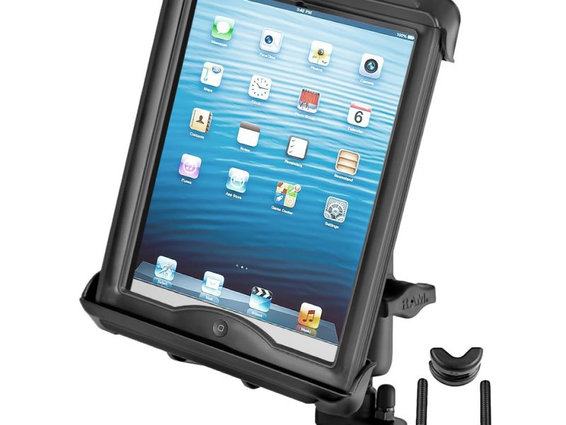 RAM® Tab-Tite™ Handlebar U-Bolt Mount for Large Tablets with Cases