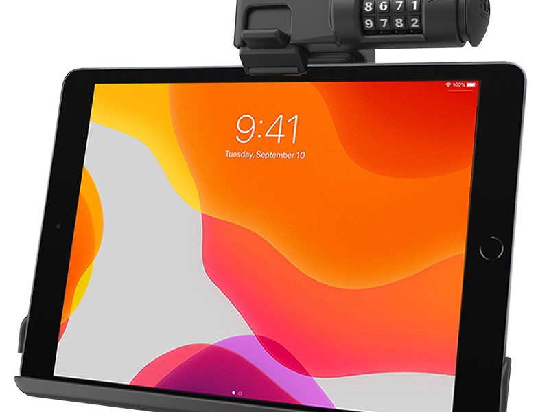 RAM® EZ-Roll’r™ Combo Locking Holder for iPad 7th-9th Gen & Air 3