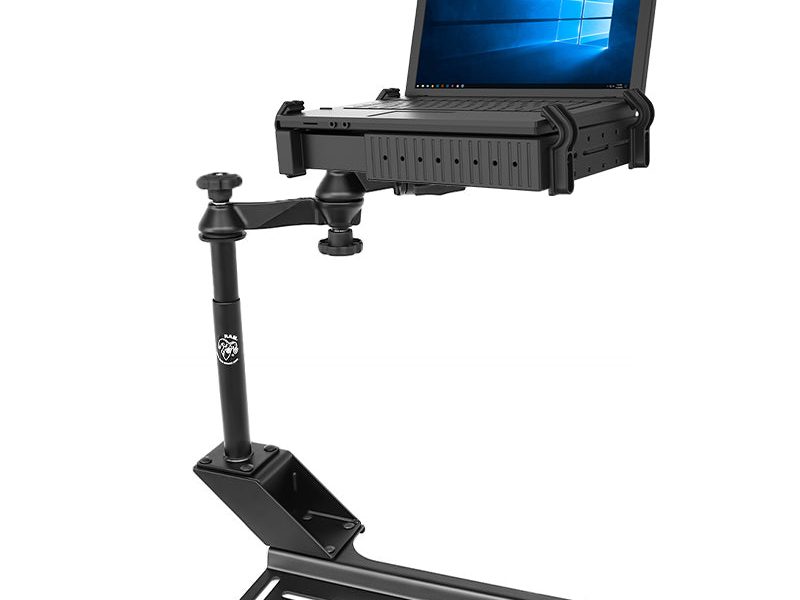 RAM® No-Drill™ Laptop Mount for ’03-06 Dodge Sprinter van + More