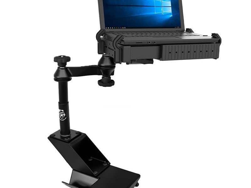 RAM® No-Drill™ Laptop Mount for ’94-12 Ford Ranger + More