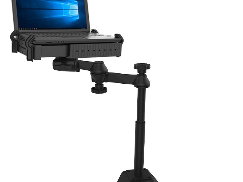 RAM® No-Drill™ Laptop Mount for ’02-11 Chevy Trailblazer + More