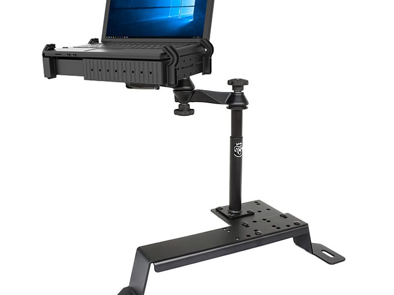 RAM® No-Drill™ Laptop Mount for the 94-01 Dodge Ram 1500 + More