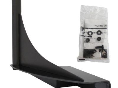 RAM® No-Drill™ Laptop Base for ’05-11 Semi Trucks with Seats Inc. Chair
