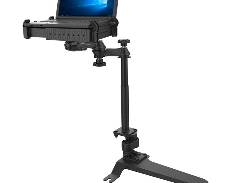 RAM® No-Drill™ Laptop Mount for ’07-13 Chevrolet Silverado + More