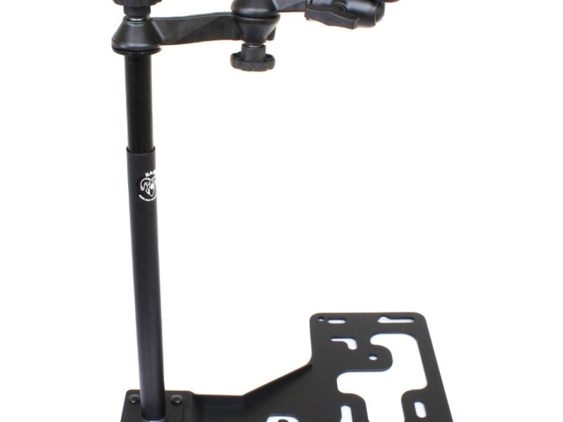 RAM® No-Drill™ Universal Mount for Heavy Duty Trucks – Double Swing Arm