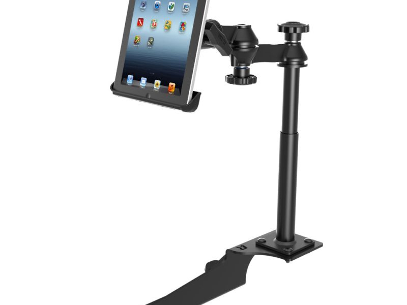 RAM® No-Drill™ iPad 1-4 Mount for ’99-16 Ford F-250 – F750 + More