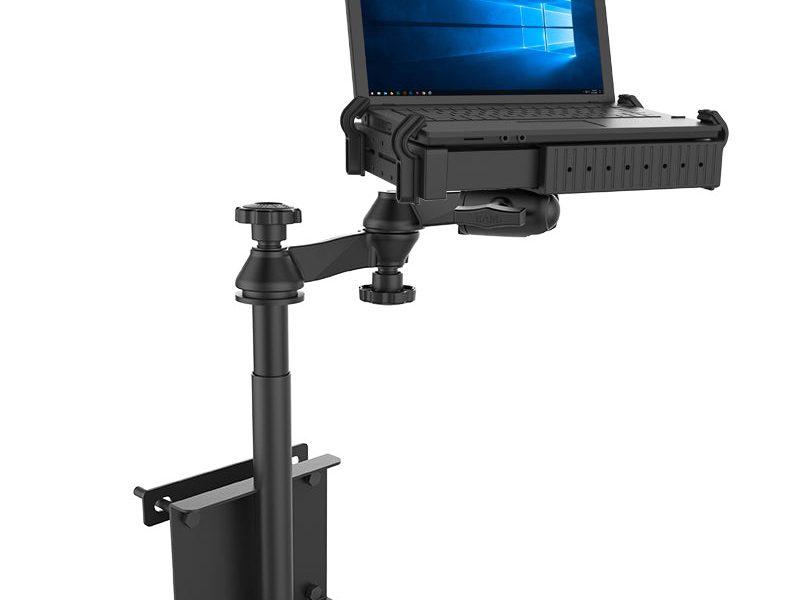 RAM® Universal Drill-Down Vertical Laptop Mount
