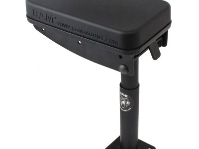 RAM® Tough-Box™ Console Telescoping Armrest with 7″ Lower Pole