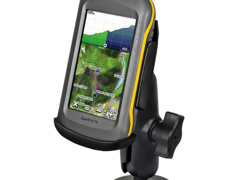 RAM® EZ-Roll’r™ with Flex Adhesive Mount for Garmin Montana + More