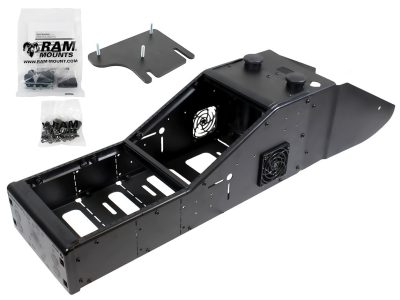 RAM® Tough-Box™ Angled Console with Dodge Charger (Police) Fairing