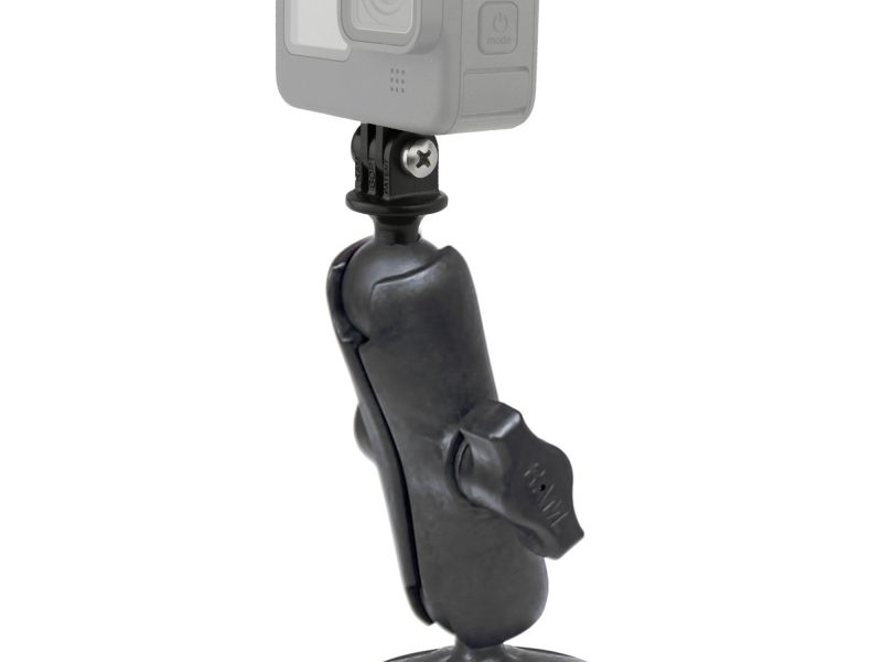 RAM® Composite Drill-Down Mount with Universal Action Camera Adapter