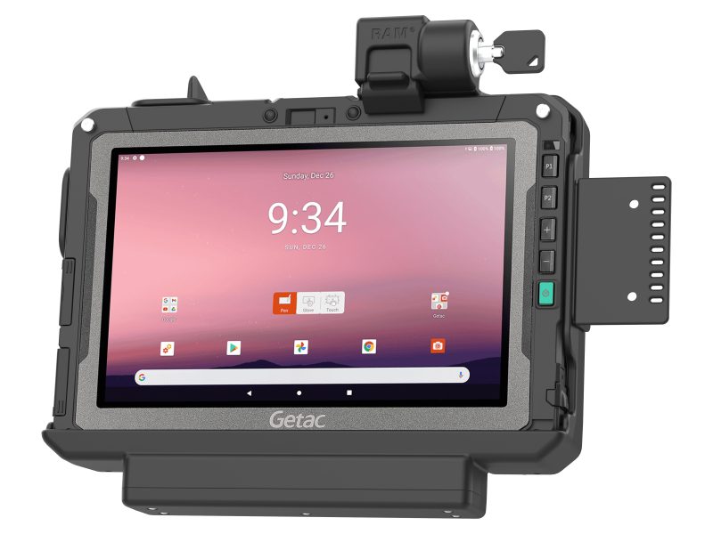 RAM® Form-Fit Locking Holder for Getac ZX10