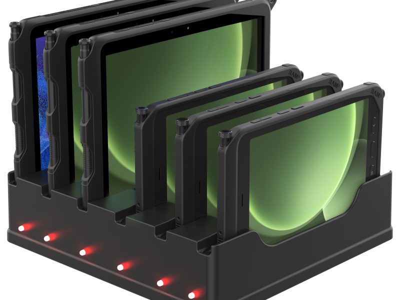 RAM® 6-Port Dock for Samsung Tab Active5 Pro, 4 Pro, Tab Active5 & 3