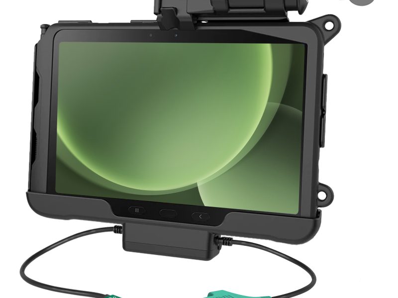 RAM® Locking USB-C Dock + USB-C & USB-A Data for Tab Active5 Pro & 4 Pro