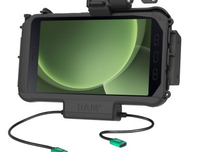 RAM® Locking USB-C Modular Dock + USB-C Data for Samsung Tab Active5 & 3