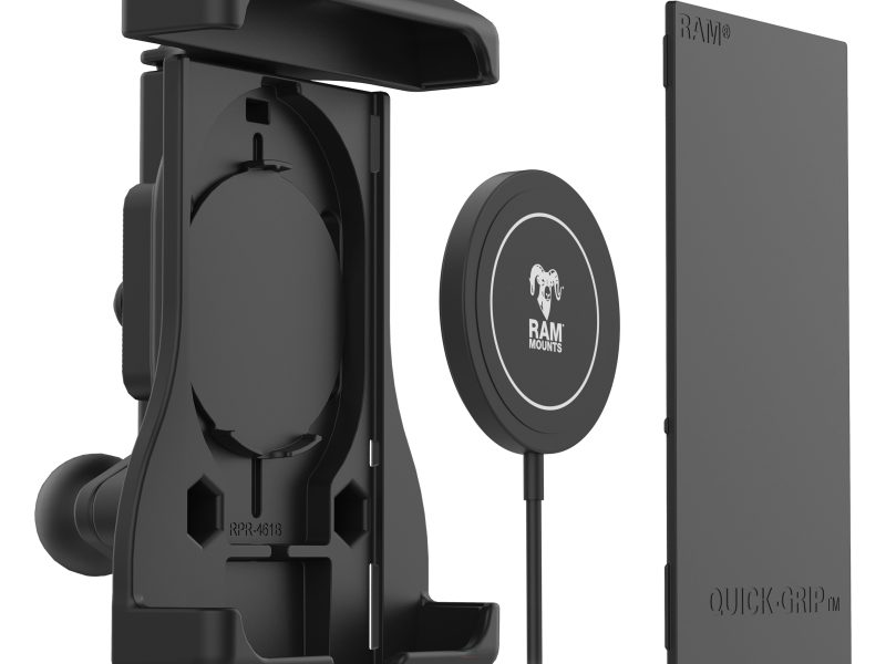RAM® Quick-Grip™ Holder with Ball for iPhone 12 Series + MagSafe