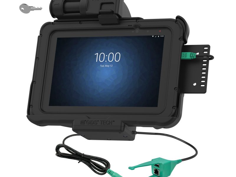 GDS® Key Locking Power + USB-A & RJ45 Dock for Zebra ET5x 8.3″ & 8.4″
