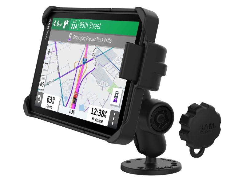RAM® EZ-Roll’r™ Drill-Down Mount for Garmin dēzl™ OTR700