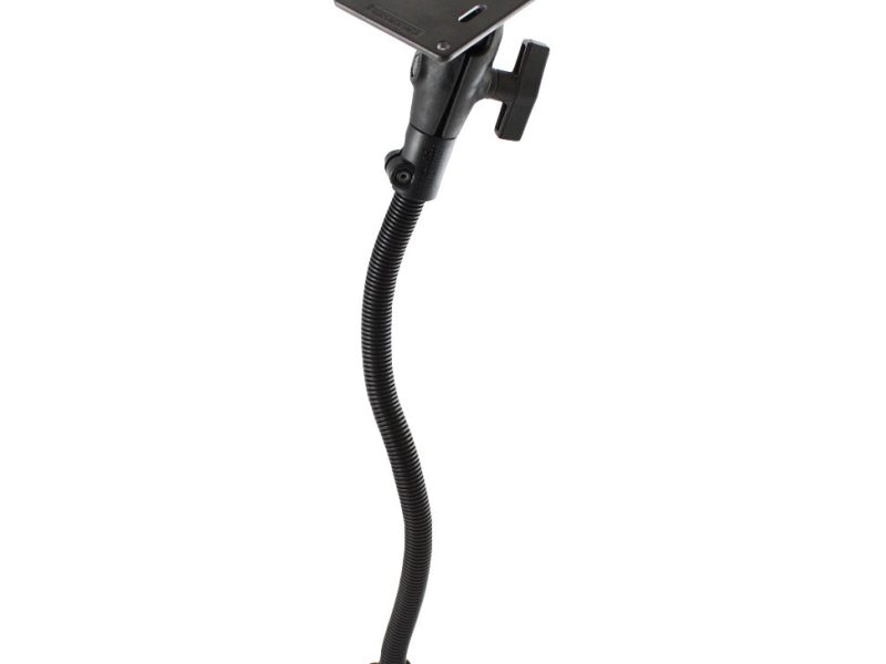 RAM® Pod™ I Vehicle Mount with 18″ Aluminum Rod and 75x75mm VESA Plate