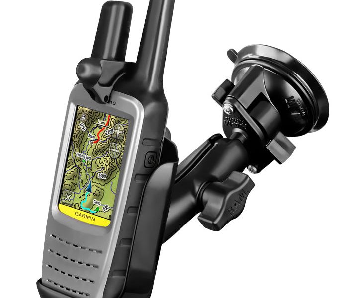 RAM® Twist-Lock™ Suction Cup Mount for Garmin Rino 610, 650 & 655t