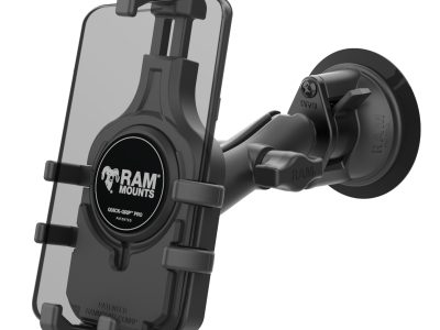 RAM® Quick-Grip™ Pro Phone Mount with Twist-Lock™ Suction Cup – Medium
