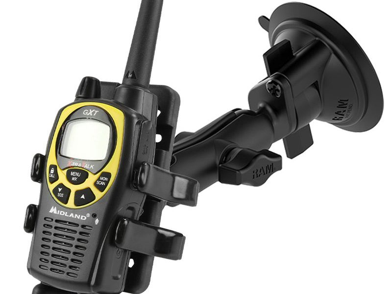 RAM® Finger-Grip™ Universal Mount with RAM® Twist-Lock™ Suction Cup Base