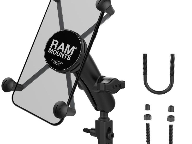RAM® X-Grip® Large Phone Mount with Brake/Clutch Reservoir Base – Medium