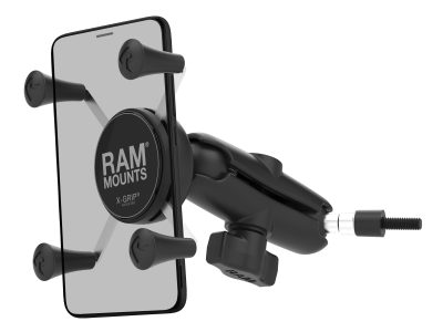 RAM® X-Grip® Phone Mount with Grab Handle & A-Pillar M6 Bolt Base