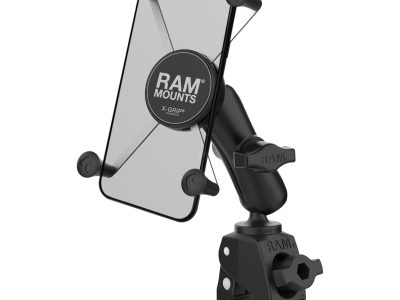 RAM® X-Grip® Large Phone Mount with Tough-Claw™ Medium Clamp Base