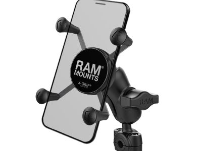 RAM® X-Grip® Phone Mount with RAM® Torque™ Small Rail Base – Short