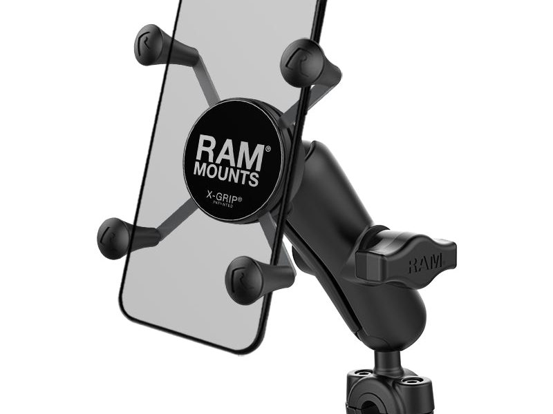 RAM® X-Grip® Phone Mount with RAM® Torque™ Small Rail Base – Medium