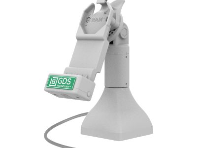 GDS® Uni-Conn™ 7″ Pedestal Dock with USB-C – Gray