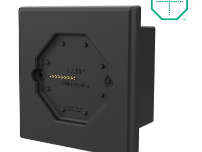 GDS® Uni-Conn™ Powered Low Profile Wall Dock with PoE (European Outlets)