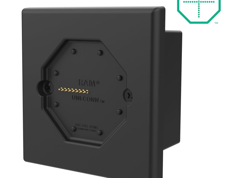 GDS® Uni-Conn™ Powered Low Profile Wall Dock with PoE (European Outlets)