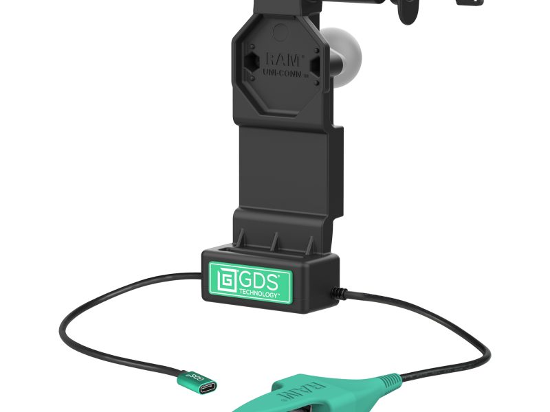 GDS® Uni-Conn™ Locking Dock + Dual USB-A & USB-C with Release Button