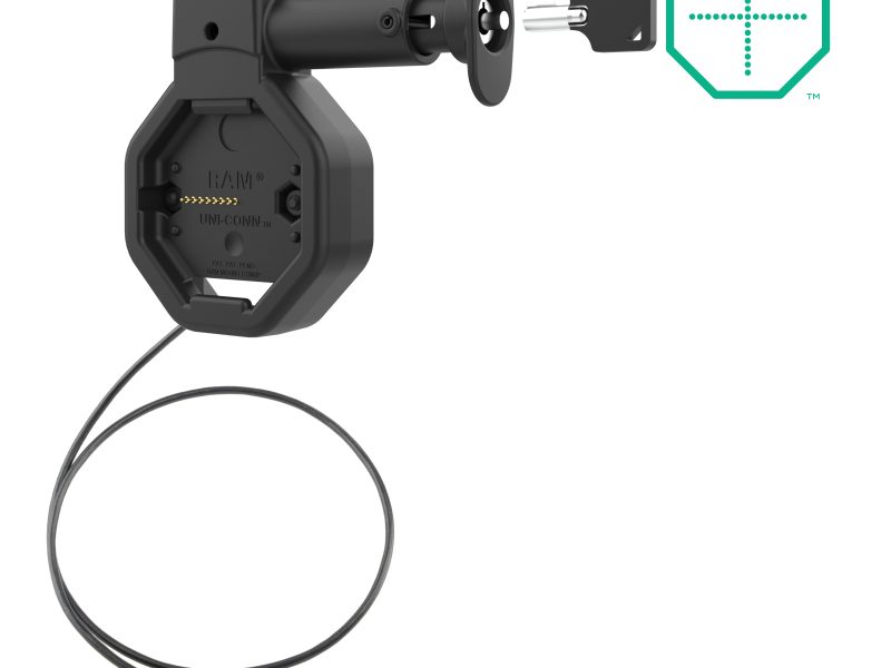 GDS® Uni-Conn™ Powered Locking USB-C Dock with Release Button