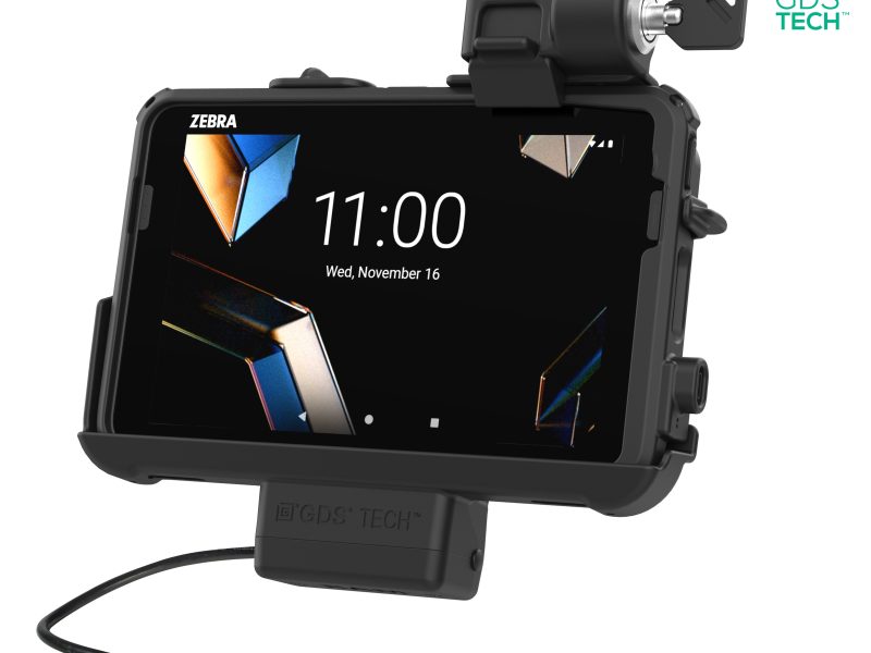 Locking GDS® Thin-Dock™ for Zebra ET401 & ET4x 8″ with IntelliSkin®