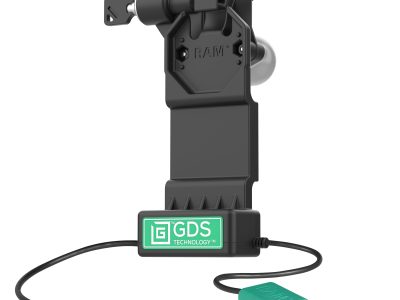 GDS® Uni-Conn™ Left Locking Dock + Dual USB-A with Release Lever