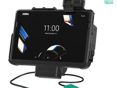 GDS® Power + Dual USB Dock with Latch for Zebra ET401 & ET4x 10″