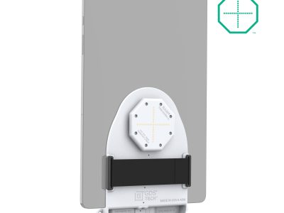 GDS® Tab-Conn™ for Tablets Without Case (D Shape & Rear Pads) – Gray