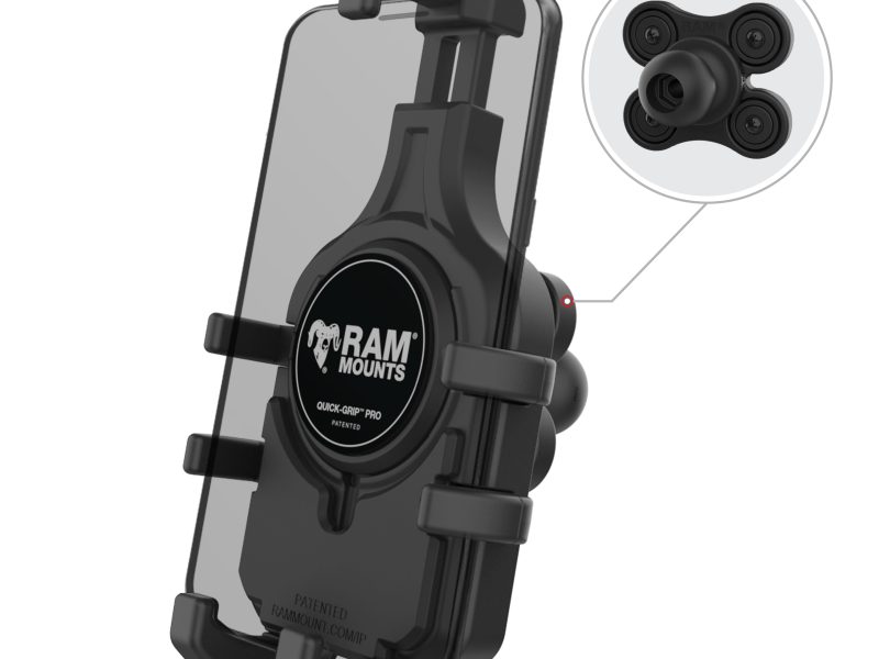 RAM® Quick-Grip™ Pro Phone Holder with Ball & Vibration Damper