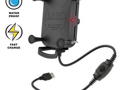 RAM® Tough-Charge™ with X-Grip® 15W Waterproof Wireless Charging Holder