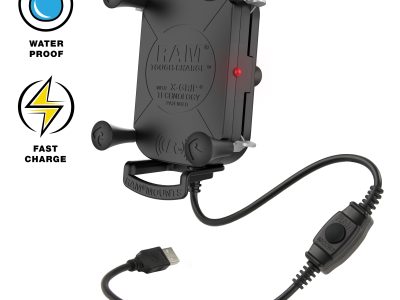 RAM® Tough-Charge™ with X-Grip® 10W Waterproof Wireless Charging Holder