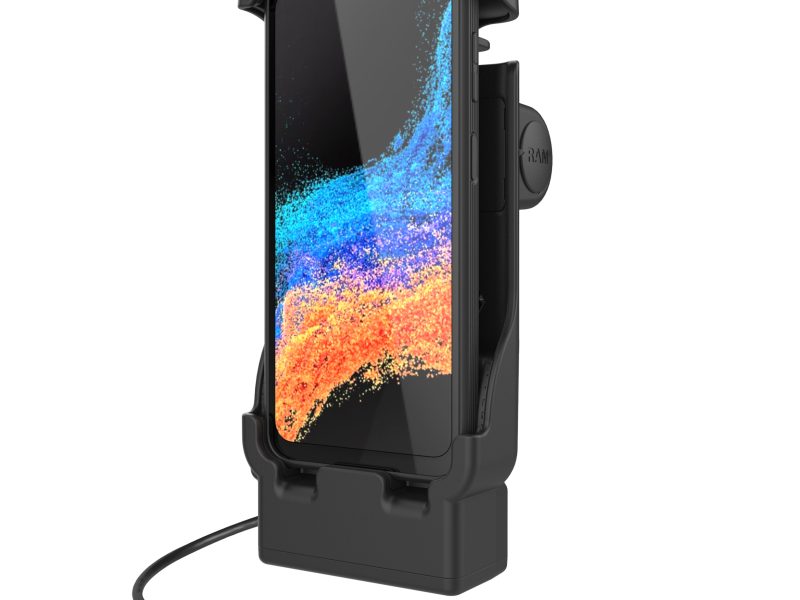 RAM® Powered Vehicle Dock for XCover7 Pro & 6 Pro Without Case
