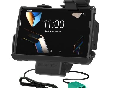 RAM® Tough-Dock™ Power + Dual USB with Latch for Zebra ET401 8″