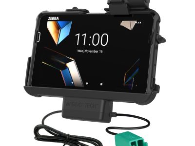 RAM® Thin-Dock™ + Dual USB for Zebra ET401 & ET4x 8″