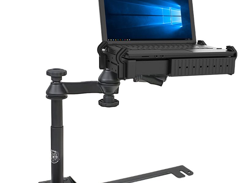 RAM® No-Drill™ Laptop Mount for Sprinter Van + More (Legacy)