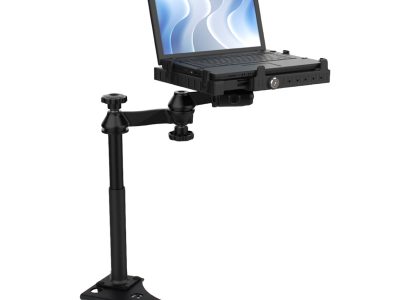 RAM® No-Drill™ Laptop Mount for ’19-26 Ram 1500 Pickup Trucks (5th Gen)